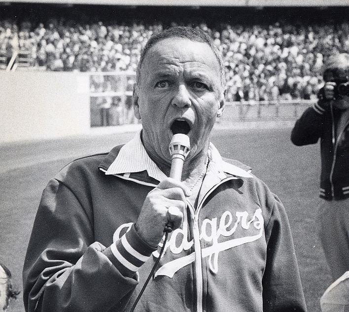 Afbeeldingsresultaat voor Frank Sinatra Brooklyn Dodgers